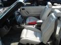  1991 Ford Mustang White/Titanium Interior #14