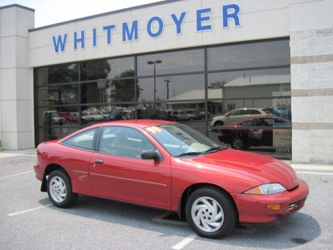 Cayenne Red Metallic Chevrolet Cavalier Coupe.  Click to enlarge.