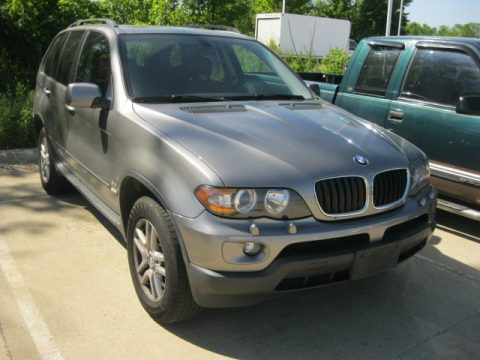 Sterling Grey Metallic BMW X5 3.0i.  Click to enlarge.