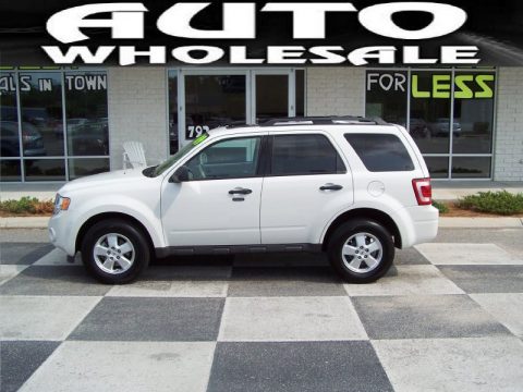 Oxford White Ford Escape XLT V6. Click to enlarge. Oxford White Ford Escape XLT V6. Click to enlarge.