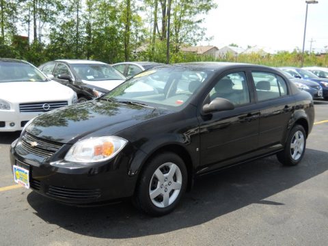 Black Chevrolet Cobalt LS Sedan.  Click to enlarge.