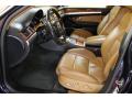  2009 Audi A8 Amaretto/Black Valcona Leather Interior #11