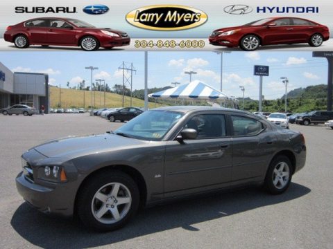 Dark Titanium Metallic Dodge Charger SXT.  Click to enlarge.