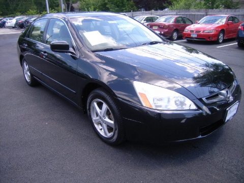 Nighthawk Black Pearl Honda Accord EX-L Sedan.  Click to enlarge.