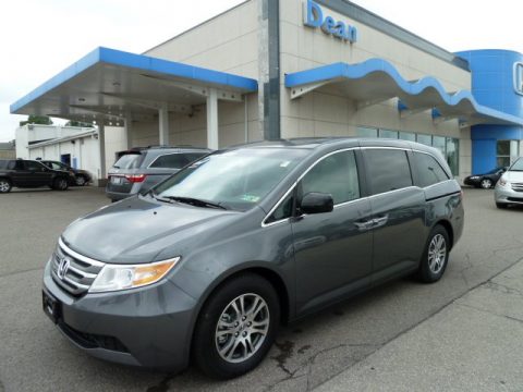 Polished Metal Metallic Honda Odyssey EX-L.  Click to enlarge.