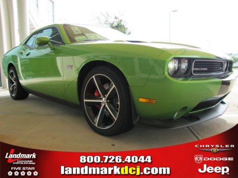 Green with Envy Dodge Challenger SRT8 392.  Click to enlarge.