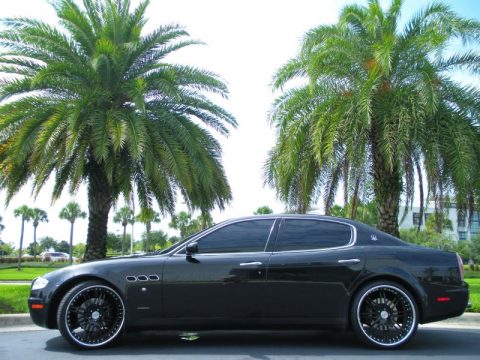 Nero (Black) Maserati Quattroporte Sport GT DuoSelect.  Click to enlarge.