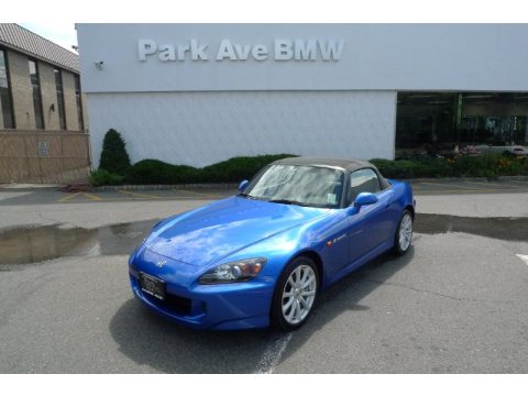 Laguna Blue Pearl Honda S2000 Roadster.  Click to enlarge.