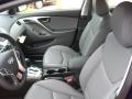  2012 Hyundai Elantra Gray Interior #5