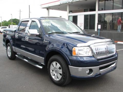 Dark Blue Pearl Metallic Lincoln Mark LT SuperCrew.  Click to enlarge.