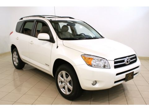 Blizzard Pearl White Toyota RAV4 Limited 4WD. Click to enlarge. Blizzard Pearl White Toyota RAV4 Limited 4WD. Click to enlarge.