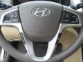  2012 Hyundai Accent GLS 4 Door Steering Wheel #27