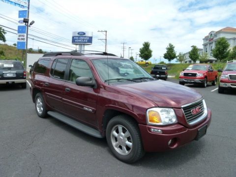 Monterey Maroon Metallic GMC Envoy XL SLT 4x4.  Click to enlarge.