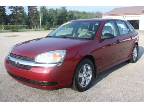 Sport Red Metallic Chevrolet Malibu Maxx LS Wagon.  Click to enlarge.