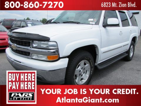 Summit White Chevrolet Tahoe LT.  Click to enlarge.