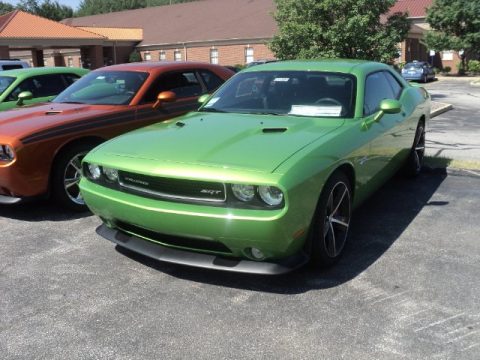 Green with Envy Dodge Challenger SRT8 392.  Click to enlarge.