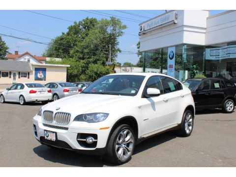 Alpine White BMW X6 xDrive50i.  Click to enlarge.