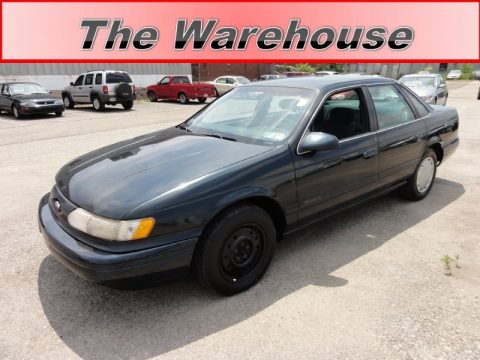 Midnight Teal Metallic Ford Taurus GL Sedan.  Click to enlarge.