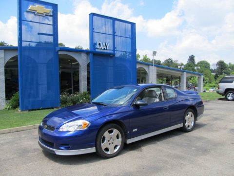 Laser Blue Metallic Chevrolet Monte Carlo SS.  Click to enlarge.