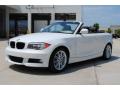 Front 3/4 View of 2012 BMW 1 Series 128i Convertible #1