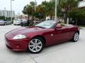  2008 Jaguar XK Radiance Red Metallic #1