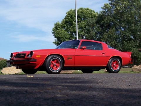 Light Red Chevrolet Camaro Z28 Coupe.  Click to enlarge.