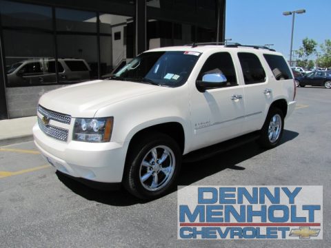 White Diamond Tricoat Chevrolet Tahoe LTZ 4x4.  Click to enlarge.