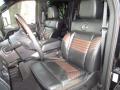  2008 Ford F150 Black/Dusted Copper Interior #13