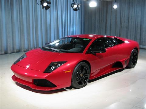 Rosso Vik (Red) Lamborghini Murcielago LP640 Coupe.  Click to enlarge.