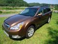 Front 3/4 View of 2011 Subaru Outback 2.5i Limited Wagon #7