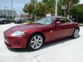 Front 3/4 View of 2007 Jaguar XK XK8 Convertible #4