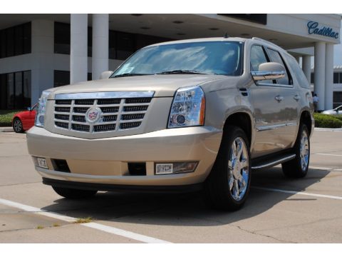 Gold Mist Metallic Cadillac Escalade Luxury.  Click to enlarge.