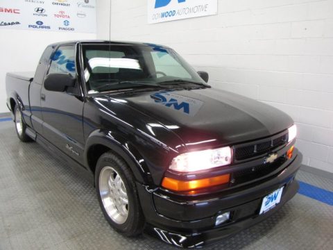 Onyx Black Chevrolet S10 Xtreme Extended Cab.  Click to enlarge.