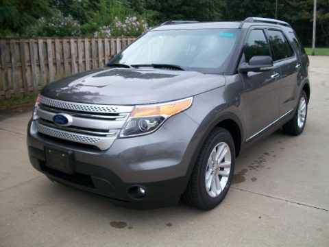 Sterling Grey Metallic Ford Explorer XLT 4WD.  Click to enlarge.