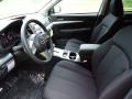  2011 Subaru Outback Off Black Interior #11