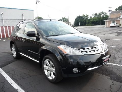 Super Black Nissan Murano SL AWD.  Click to enlarge.