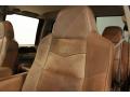  2005 Ford F250 Super Duty Castano Brown Leather Interior #11