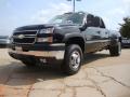 Front 3/4 View of 2006 Chevrolet Silverado 3500 LT Crew Cab 4x4 Dually #7