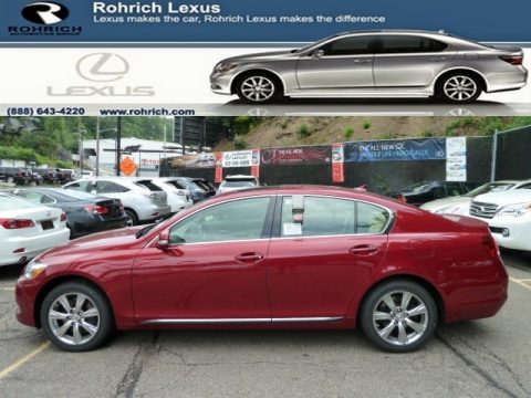 Matador Red Mica Lexus GS 350 AWD.  Click to enlarge.