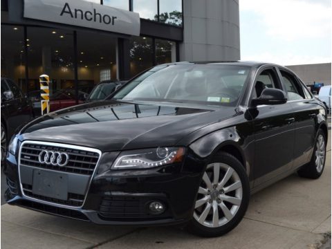 Brilliant Black Audi A4 2.0T Premium quattro Sedan. Click to enlarge. Brilliant Black Audi A4 2.0T Premium quattro Sedan. Click to enlarge.
