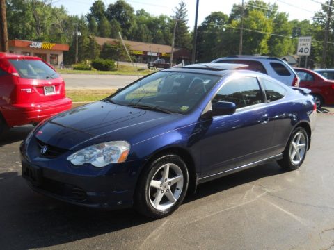 Eternal Blue Pearl Acura RSX Sports Coupe.  Click to enlarge.