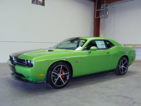 Green with Envy Dodge Challenger SRT8 392.  Click to enlarge.