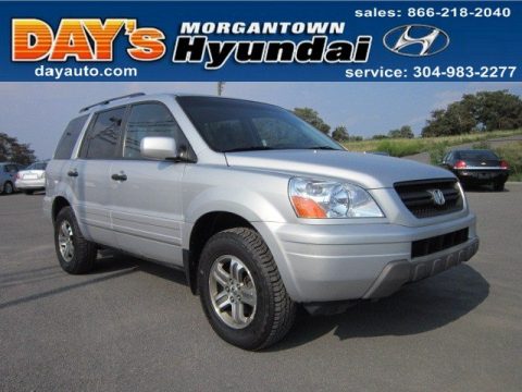 Starlight Silver Metallic Honda Pilot EX-L 4WD. Click to enlarge. Starlight Silver Metallic Honda Pilot EX-L 4WD. Click to enlarge.