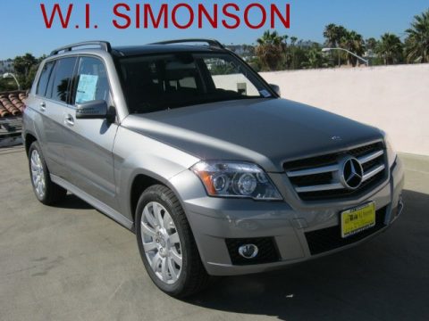 Palladium Silver Metallic Mercedes-Benz GLK 350 4Matic.  Click to enlarge.