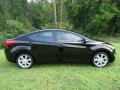  2012 Hyundai Elantra Black Noir Pearl #2