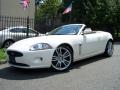 Front 3/4 View of 2009 Jaguar XK XK8 Pearlescent Diamond Edition Convertible #1