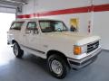 Front 3/4 View of 1990 Ford Bronco XLT 4x4 #5