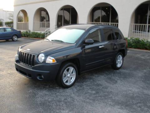Steel Blue Metallic Jeep Compass Sport.  Click to enlarge.