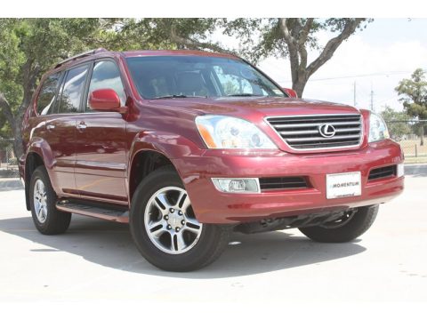 Salsa Red Pearl Lexus GX 470.  Click to enlarge.
