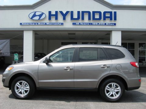 Mineral Gray Hyundai Santa Fe GLS AWD. Click to enlarge. Mineral Gray Hyundai Santa Fe GLS AWD. Click to enlarge.